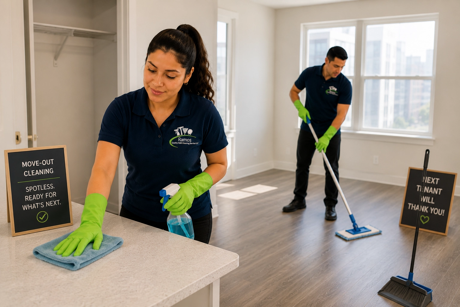 Move-out cleaning service in Chicago